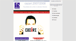 Desktop Screenshot of cazari.asls.ro